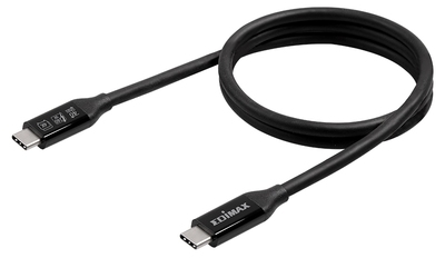Кабель Edimax USB 4 Type-C Thunderbolt 3 2 м Чорний (IKUML2W1)