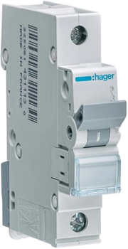 Автоматичний вимикач 1-полюсний Hager MBN125 В 25 А 6 кА