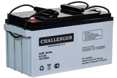 Акумулятор Challenger А12-65 AGM