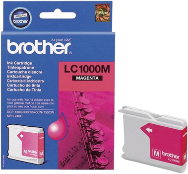 Tusz Brother LC1000M Magenta (LC1000M)