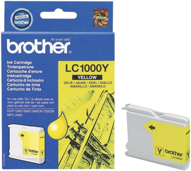Tusz Brother LC1000Y Yellow (LC1000Y)