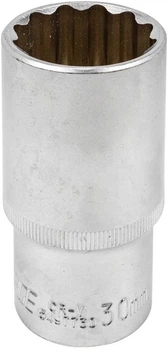 Головка глубокая Forsage 1/2" 12-гранная 30 мм (F-5497730)