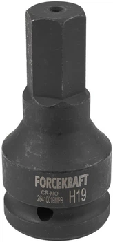 Головка-біта ударна Forcekraft 6-гранна 19 мм 3/4 " (FK-26410019MPB)