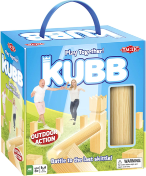 Ігровий набір Tactic Kubb Viking Wooden Throwing (6416739551357)