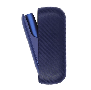Силиконовый чехол для IQOS 3 / 3 Duo / Originals Carbon Синий (10368)