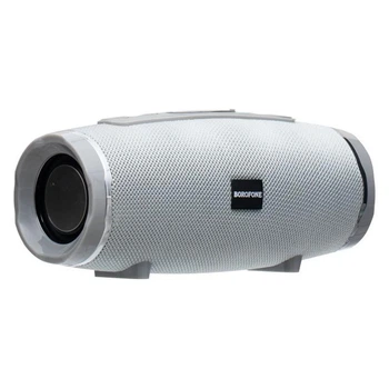 Беспроводная Bluetooth колонка акустика Borofone BR3 Rich sound | 5W, BT 5.0, FM, TF, USB, AUX, TWS| Серый