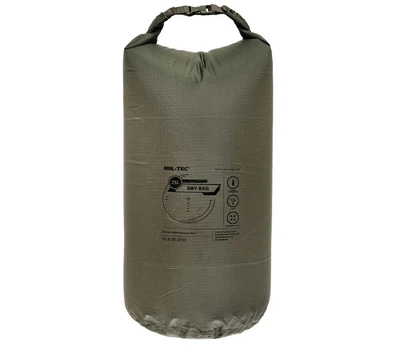 Сумка тактическая универсальная мешок водонепроницаемая Mil-Tec Drybag 25 л Olive 13878201