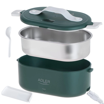 Контейнер Adler для їжі з підігрівом Green Electric Lunch Box (AD 4505)