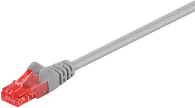 Патч-корд Goobay 95250 Cat 6 U/UTP 0.25 м Сірий (4040849952500)