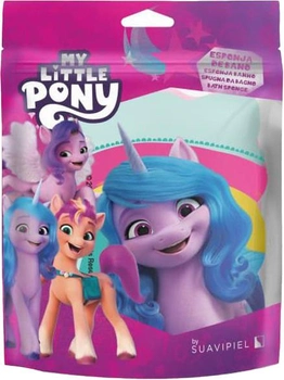 Gąbka do kąpieli Suavipiel My Little Pony dla dzieci z twarzą jednorożca (8429871992313)