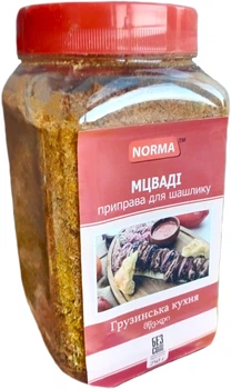 Приправа для шашлыка Norma без соли Мцвади Грузинская кухня 250 г (4820223411720)