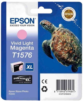 Tusz Epson Stylus Photo R3000 Light Magenta (C13T15764010)