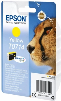 Tusz Epson T0714 Yellow (C13T07144012)