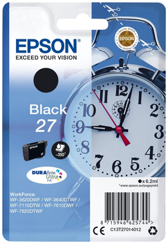 Tusz Epson 27 Black (C13T27014012)