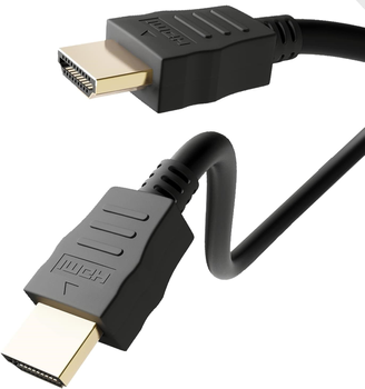 Кабель Goobay High Speed ​​z Ethernetem HDMI - HDMI 0.5 m Black (4040849691225)