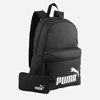 Рюкзак Puma Phase Backpack Set 07994601 22 л Чорний (4099683454039)