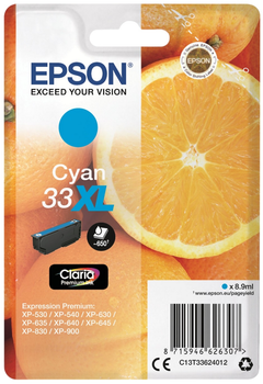 Картридж Epson 33XL Cyan (C13T33624012)