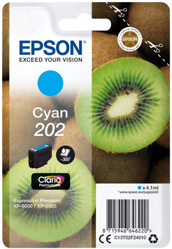 Tusz Epson 202 Cyan (C13T02F24010)