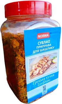 Приправа для шашлыка Norma Сувлаки Греческая кухня 200 г (4820223411744)