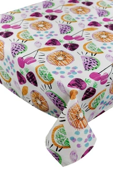 Скатерть Прованс Violet cherries 120х136 см (32982)