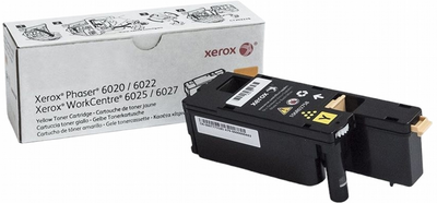 Тонер-картридж Xerox Phaser 6020/6022 WorkCentre 6025/6027 Yellow (95205862836)