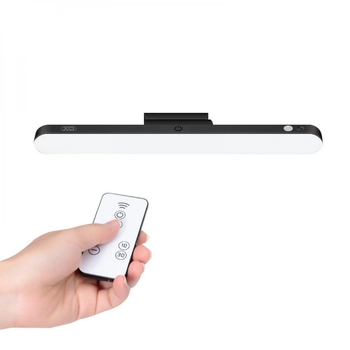 Акумуляторний магнітний світильник XO YH08B Kubi Lamp (Пульт управління, 2.5W, 1200mAh, 2-4h). Black