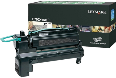 Тонер-картридж Lexmark C792/X792 Black (734646194730)