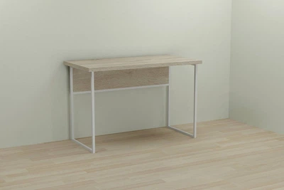 Комп'ютерний стіл Ferrum-decor Коді 75x120x70 білий ДСП Дуб Сонома 32мм