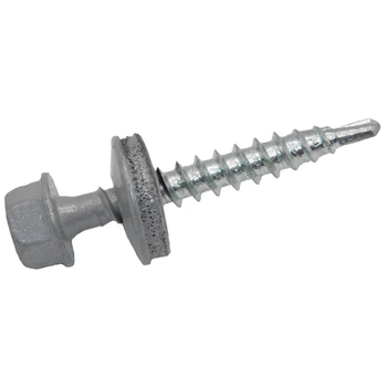 Саморез 4,8х35 для кровли RAL9006 М Steelfix 250 шт (010141)