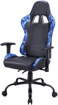 Ігрове крісло Subsonic Gaming Pro War force чорно-синє (3701221701710)