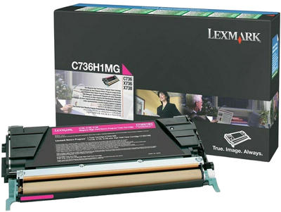 Тонер-картридж Lexmark C736/X736/X738 Magenta (734646148801)