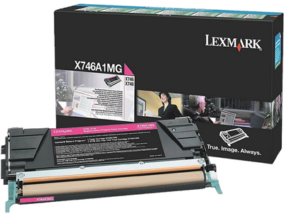 Тонер-картридж Lexmark X746/X748 Magenta (734646346627)