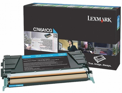 Toner Lexmark C746/C748 Cyan (734646435666)