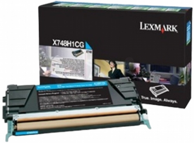 Toner Lexmark X748 Cyan (734646435772)