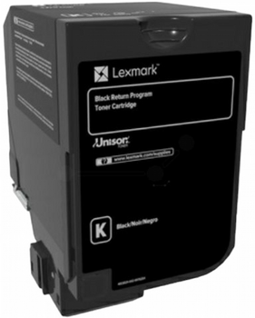 Toner Lexmark CS720 Black (734646614238)