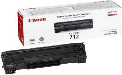 Тонер-картридж Canon 712 Black (4960999417646)