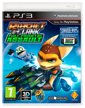 Игра Sony PlayStation 3 Ratchet & Clank: Full Frontal Assault Английская Версия Б/У