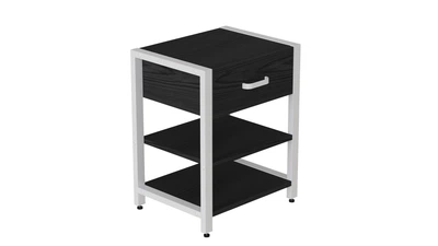 Тумба універсальна Ferrum-decor Вів'єн 1/2 50x41x40 білий ДСП Сосна Кембра 16мм (XK00084)