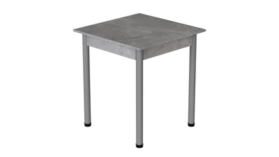 Стол кухонный Ferrum-decor Агата 75x70x70 Серый ДСП Бетон 16мм (AGA0063)