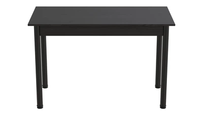Стіл кухонний Ferrum-decor Беніта 75x120x70 Чорний ДСП Сосна Кембра 16мм (BEN0010)