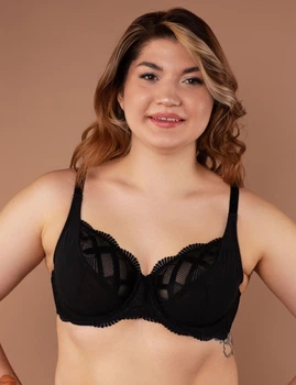 Бюстгальтер с мягкой чашкой Brabrabra 80G Черный (94035)