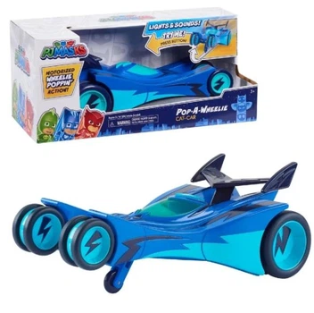 Автомобиль Just Play Герои в масках Pop-A-Wheelie Cat-Car, PJ Masks Vehicle с огнями и звуками