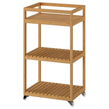 Візок IKEA РОГРУНД, бамбук, 42x33x76см, 205.494.18