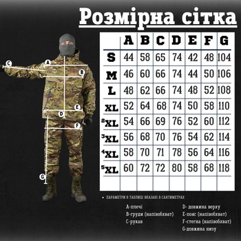 Тактический костюм горка анорак мультикам M