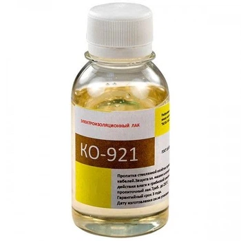 Лак Ко-921 електроізоляційний кремнійорганічний ГОСТ 16508-70 50 мл Свіжий
