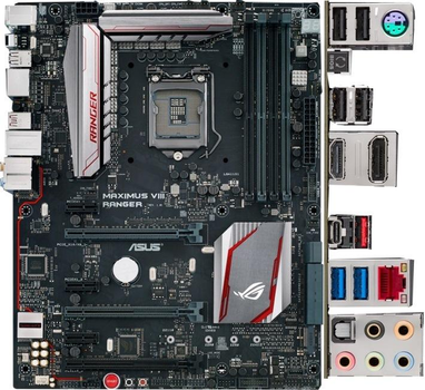Материнская плата Asus Maximus VIII Ranger LGA 1151v1 (MAXIMUS VIII RANGER) Б/У