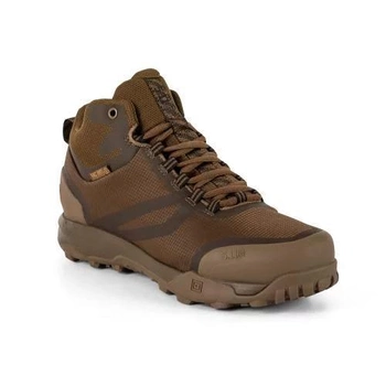 Тактичні чоловічі черевики "5.11 TACTICAL A/T MID WATERPROOF BOOT" Dark Coyote 10.5 US/EU 44.5