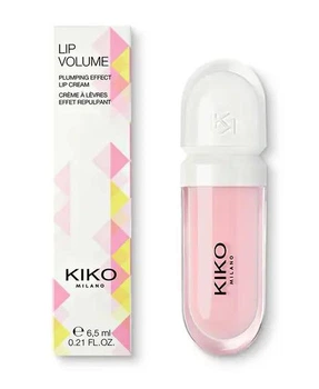 Блиск-крем для губ з ефектом збільшення об'єму Kiko Milano Lip Volume 01Tutu Rose, 6,5мл.