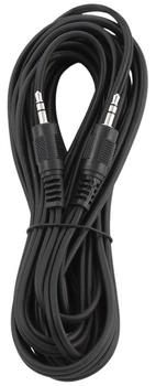 Kabel audio stereo Cablexpert CCA-404-5M 3.5 mm 5 m Black (CCA-404-5M)