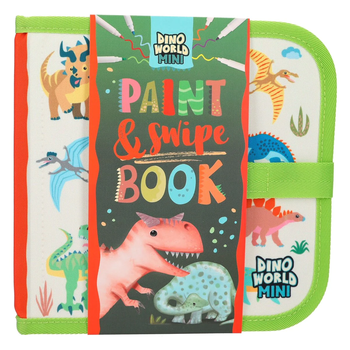 Kolorowanka z tkaniny Depesche Dino World Paint & Swipe Book (4010070629960)